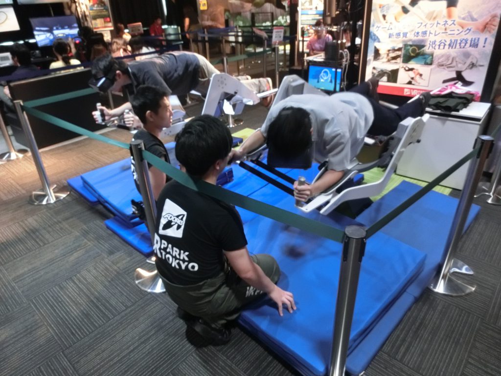 ICAROSのプレイ中の様子